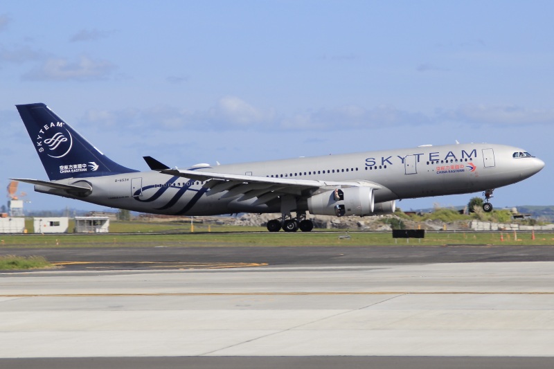 Photo of B-6538 - China Eastern Airlines Airbus A330-243 at AKL on AeroXplorer Aviation Database