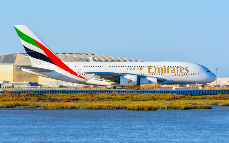 Photo of A6-EVL - Emirates Airbus A380-800 at SFO on AeroXplorer Aviation Database
