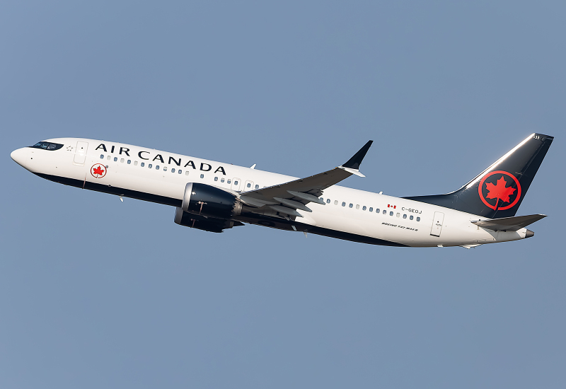 Photo of C-GEOJ - Air Canada Boeing 737 MAX 8  at IAD on AeroXplorer Aviation Database
