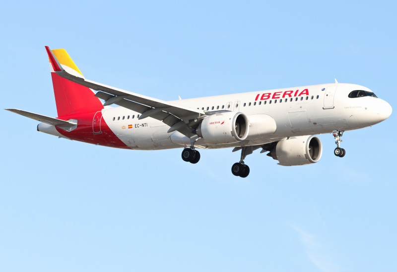 Photo of EC-NTI - Iberia Airbus A320NEO at LHR on AeroXplorer Aviation Database
