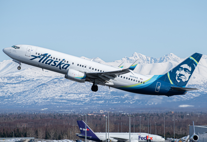 Photo of N551AS - Alaska Airlines Boeing 737-800 at ANC on AeroXplorer Aviation Database