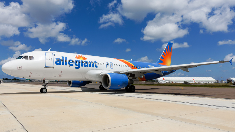 Photo of N238NV - Allegiant Air Airbus A320 at PIE on AeroXplorer Aviation Database