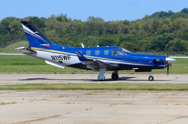 Photo of N115WF - PRIVATE  Socata TBM-960 at LUK on AeroXplorer Aviation Database