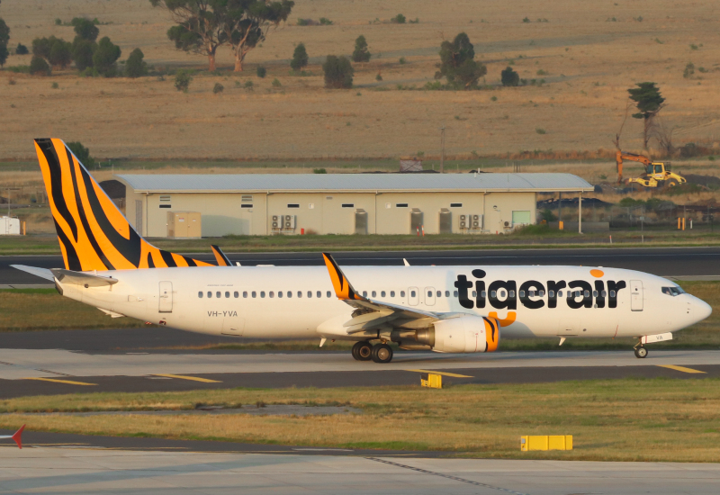 Photo of VH-YVA - Tiger Airways Australia Boeing 737-800 at MEL on AeroXplorer Aviation Database