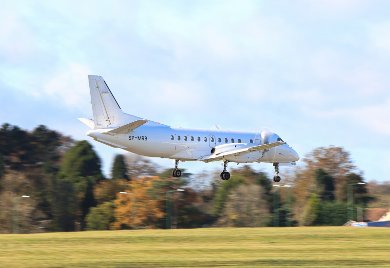 Photo of SP-MRB - Sky Taxi Saab 340 at BHX on AeroXplorer Aviation Database