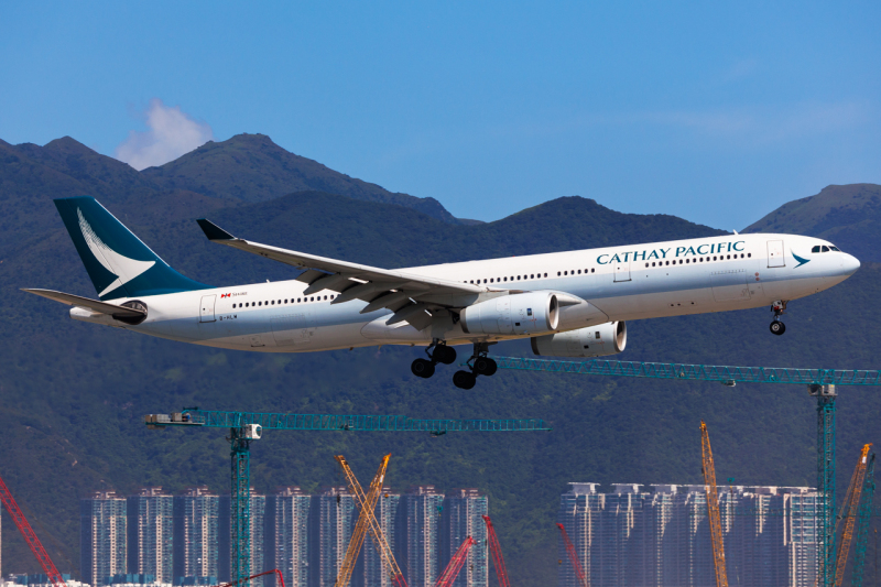 Photo of B-HLM - Cathay Pacific Airbus A330-300 at HKG on AeroXplorer Aviation Database