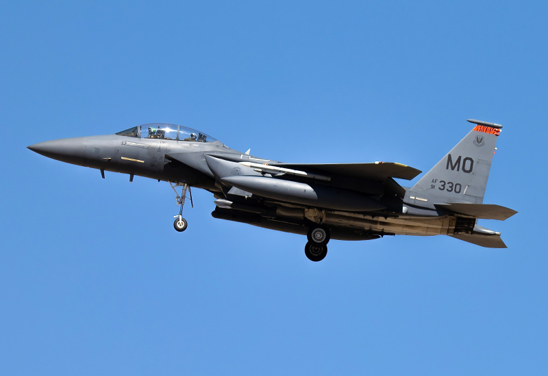 Photo of 91-0330 - USAF - United States Air Force Boeing F-15 Strike Eagle at BOI on AeroXplorer Aviation Database
