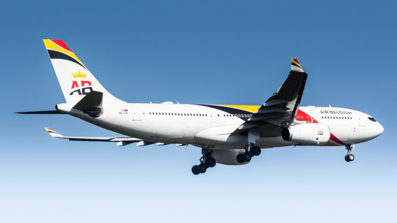 Photo of OE-LAC - Air Belgium Airbus A330-200 at EBBL on AeroXplorer Aviation Database