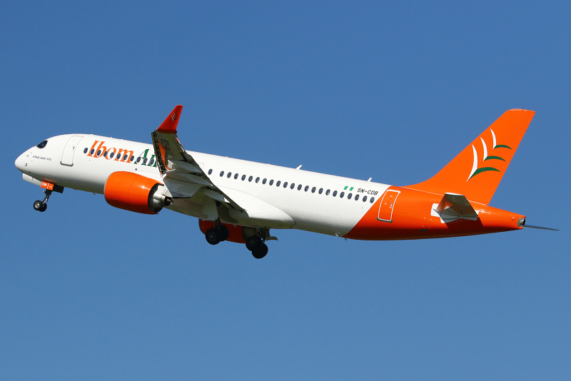 Photo of 5N-CDB - Ibom Air Airbus A220-300 at MST on AeroXplorer Aviation Database