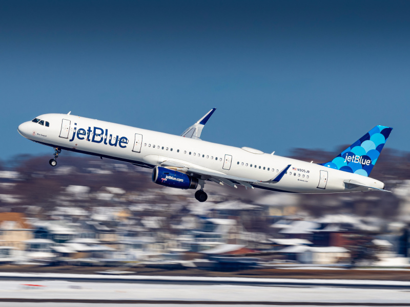 Photo of N905JB - JetBlue Airways Airbus A321-200 at BOS on AeroXplorer Aviation Database
