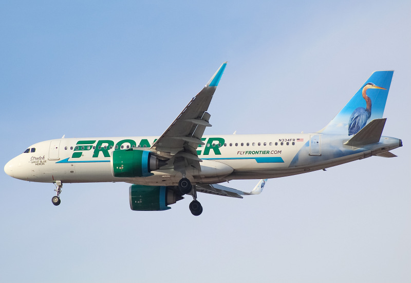 Photo of N334FR - Frontier Airlines Airbus A320neo at ORD on AeroXplorer Aviation Database