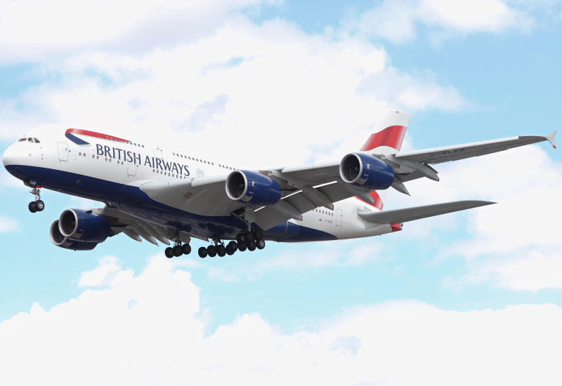 Photo of G-XLEK - British Airways Airbus A380-800 at LHR on AeroXplorer Aviation Database