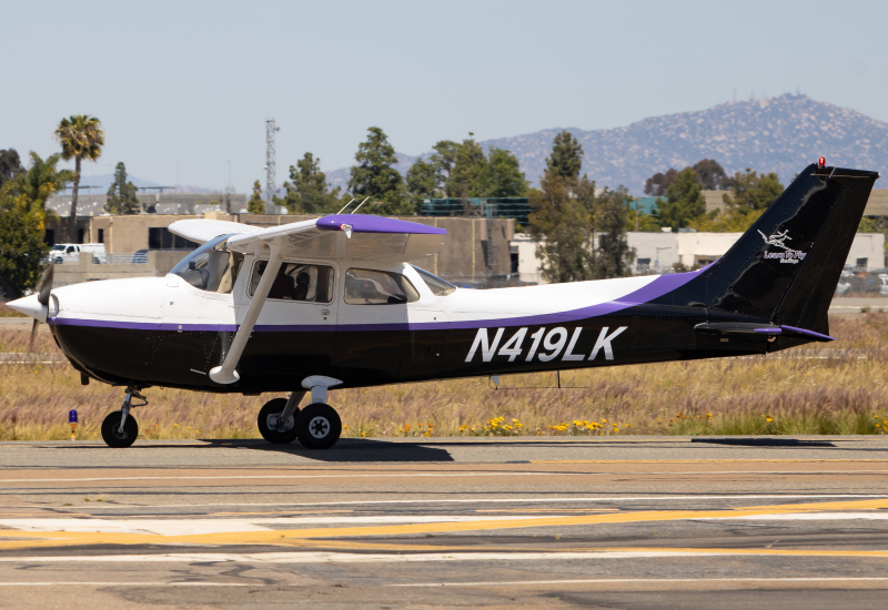 Photo of N419LK - Learn to Fly San Diego Cessna 172 at MYF on AeroXplorer Aviation Database