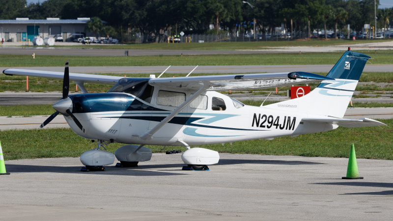 Photo of N294JM - PRIVATE Cessna 206H Stationair at MLB on AeroXplorer Aviation Database