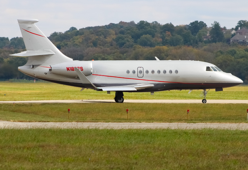 Photo of N1879S - PRIVATE  Dassault Falcon 2000EX at LUK on AeroXplorer Aviation Database
