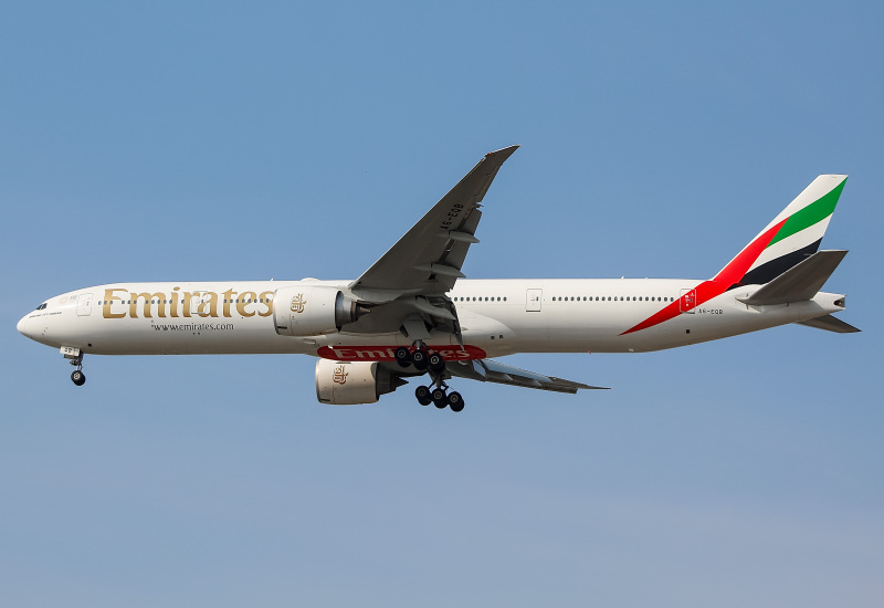 Photo of A6-EQB - Emirates Boeing 777-300ER at ORD on AeroXplorer Aviation Database