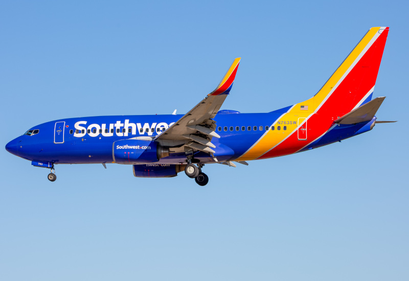 Photo of N763SW - Southwest Airlines Boeing 737-700 at BWI on AeroXplorer Aviation Database