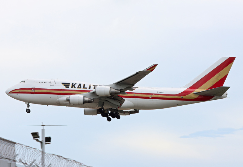 Photo of N744CK - KALITTA AIR  Boeing 747-400 BCF at HKG on AeroXplorer Aviation Database