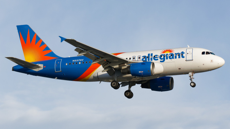 Photo of N337NV - Allegiant Air A319-111 at EYW on AeroXplorer Aviation Database