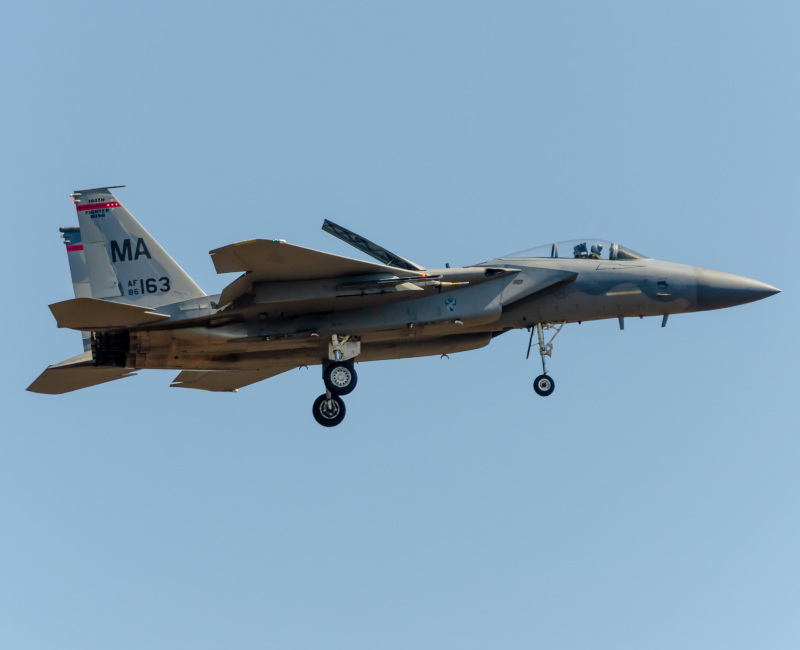 Photo of 86-0163 - USAF - United States Air Force McDonnell Douglas F-15 Eagle at ACY on AeroXplorer Aviation Database