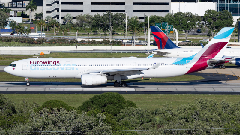 Photo of D-AIKA - Discover Airlines Airbus A330-300 at TPA on AeroXplorer Aviation Database