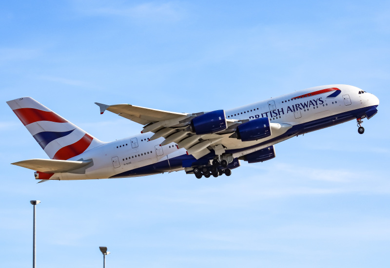 Photo of G-XLEG - British Airways Airbus A380-800 at LHR on AeroXplorer Aviation Database