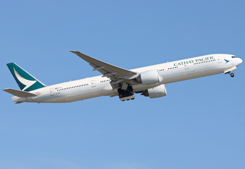 Photo of B-KQD - Cathay Pacific Boeing 777-300ER at HKG on AeroXplorer Aviation Database