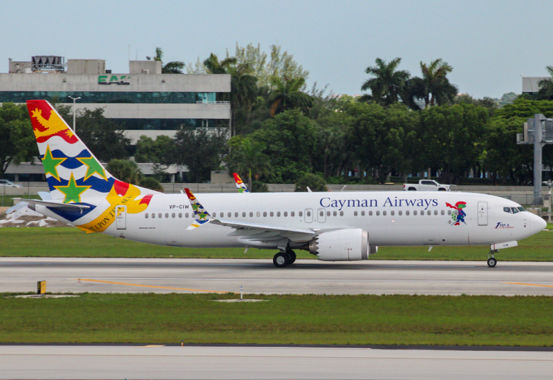 Photo of CP-CIW - Cayman Airways Boeing 737 MAX 8 at MIA on AeroXplorer Aviation Database