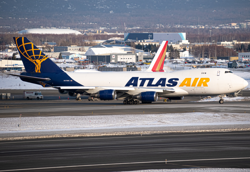 Photo of N476MC - Atlas Air Boeing 747-400 at ANC on AeroXplorer Aviation Database
