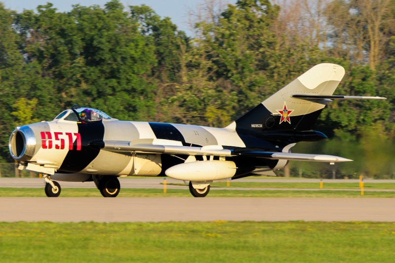 Photo of N6953X - PRIVATE Mikoyan-Gurevich MiG-17 at OSH on AeroXplorer Aviation Database