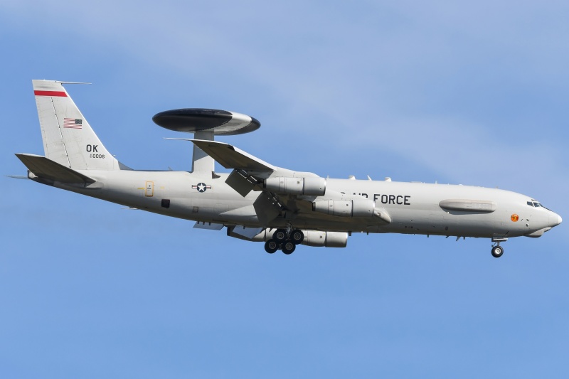 Photo of 82-0006 - USAF - United States Air Force Boeing E-3 Sentry at WRI on AeroXplorer Aviation Database
