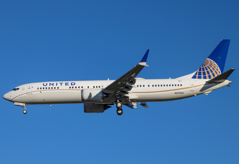 Photo of N37502 - United Airlines Boeing 737 MAX 9 at MCO on AeroXplorer Aviation Database