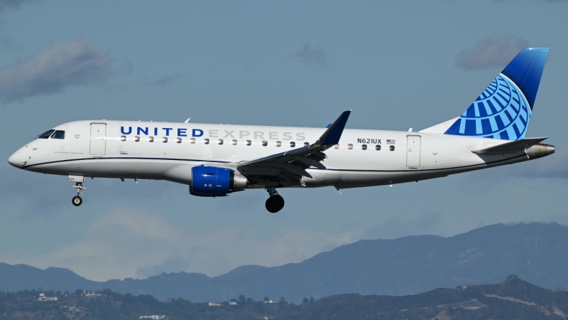 Photo of N612UX - United Express Embraer E175 at LAX on AeroXplorer Aviation Database