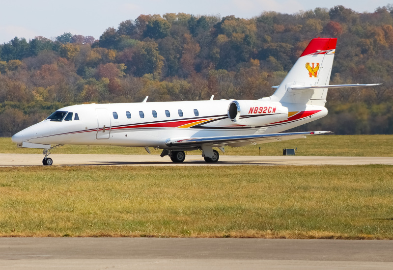 Photo of N892CW - PRIVATE  Cessna 680 Citation Sovereign  at LUK on AeroXplorer Aviation Database