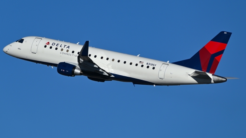 Photo of N319SY - Delta Airlines Embraer E175 at RNO on AeroXplorer Aviation Database