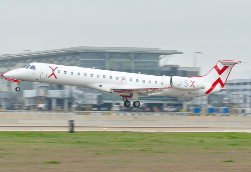 Photo of N914JX - JSX Embraer ERJ145 at AUS on AeroXplorer Aviation Database