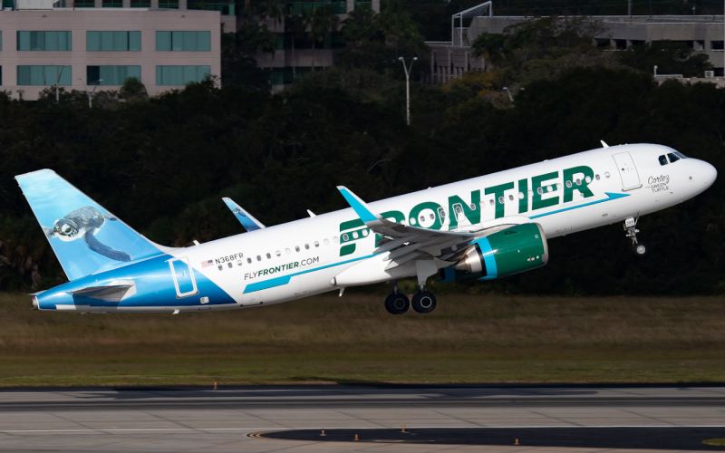 Photo of N368FR  - Frontier Airlines Airbus A320NEO at TPA  on AeroXplorer Aviation Database