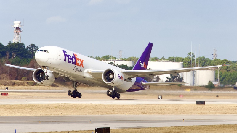 Photo of N884FD - FedEx Boeing 777-F at IAH on AeroXplorer Aviation Database