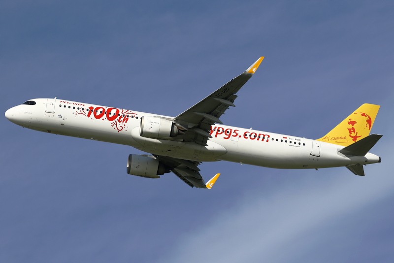 Photo of TC-RDP - Pegasus Air Airbus A321NEO at AMS on AeroXplorer Aviation Database