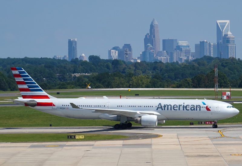 Photo of N274AY  - American Airlines  Airbus A330-300 at CLT on AeroXplorer Aviation Database