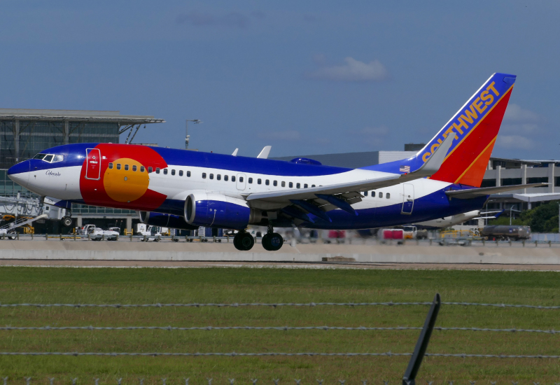 Photo of N230WN - Southwest Airlines Boeing 737-700 at AUS  on AeroXplorer Aviation Database