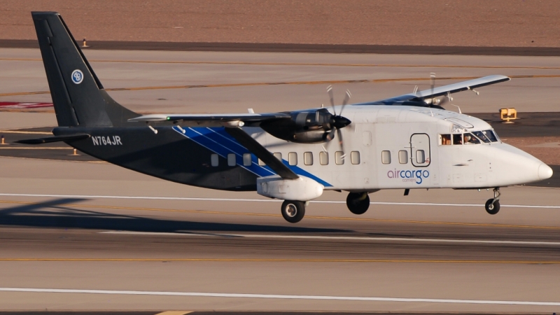 Photo of N764JR - Air Cargo Carriers Short 360 at PHX on AeroXplorer Aviation Database