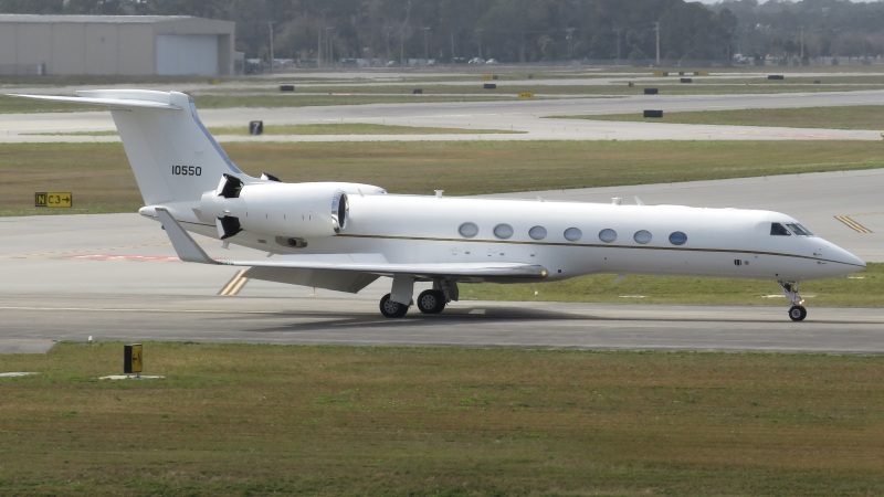 Photo of 11-0550 - USAF - United States Air Force Gulfstream C-37B at DAB on AeroXplorer Aviation Database