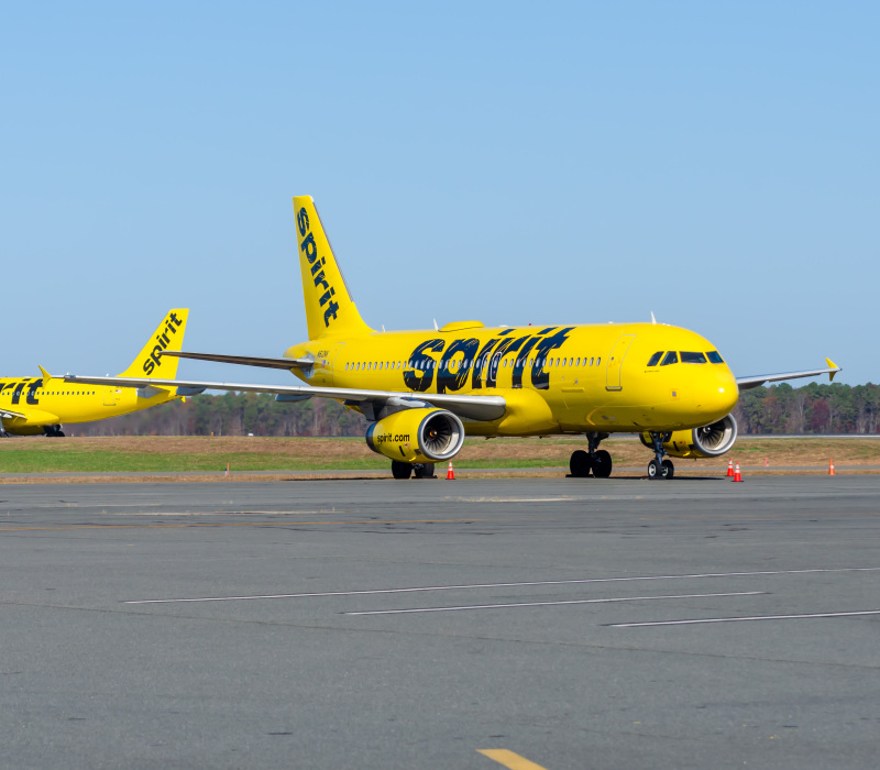 Photo of N612NK - Spirit Airlines Airbus A320 at ACY on AeroXplorer Aviation Database