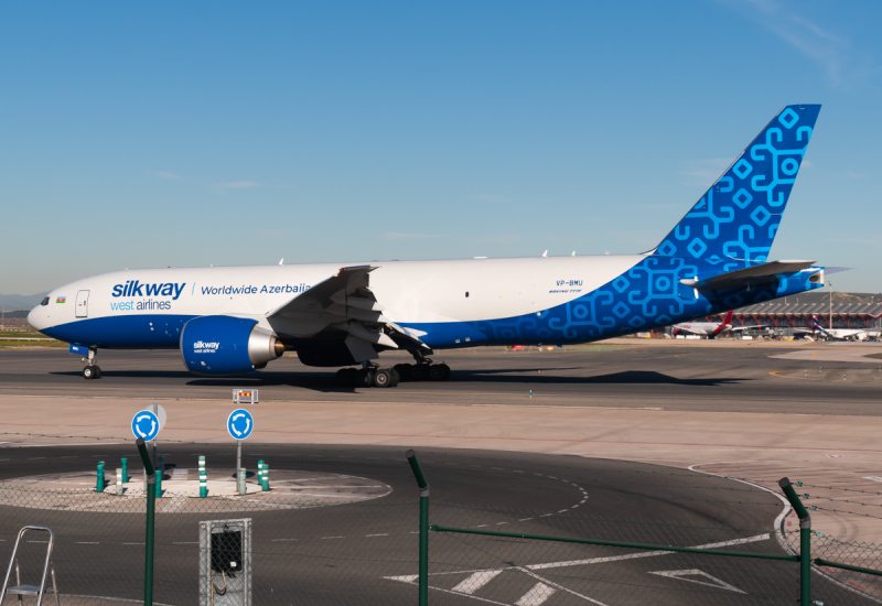 Photo of VP-BMU - Silk Way West Airlines Boeing 777-F at MAD on AeroXplorer Aviation Database