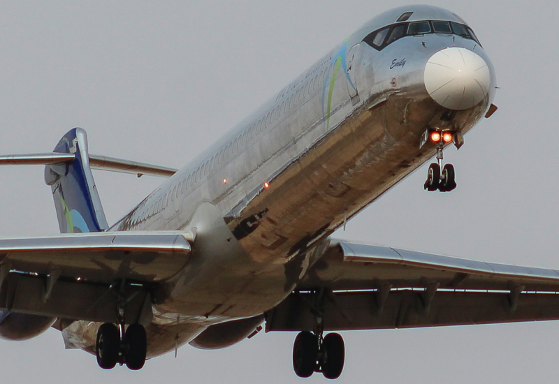 Photo of N801WA - World Atlantic Airlines McDonnell Douglas MD-83 at BOI on AeroXplorer Aviation Database