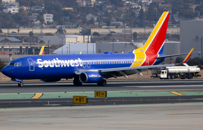 Photo of N8311Q - Southwest Airlines Boeing 737-800 at SAN on AeroXplorer Aviation Database