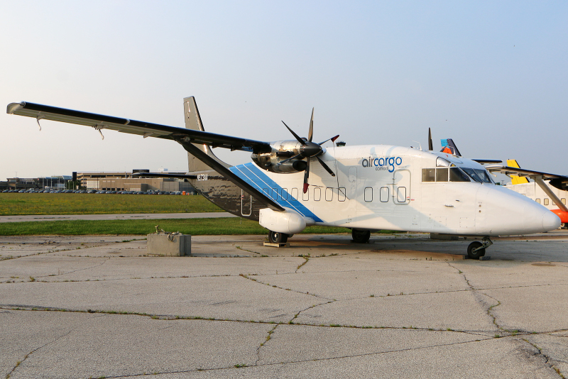 Photo of N973AA - Air Cargo Carriers Shorts 360 at MKE on AeroXplorer Aviation Database