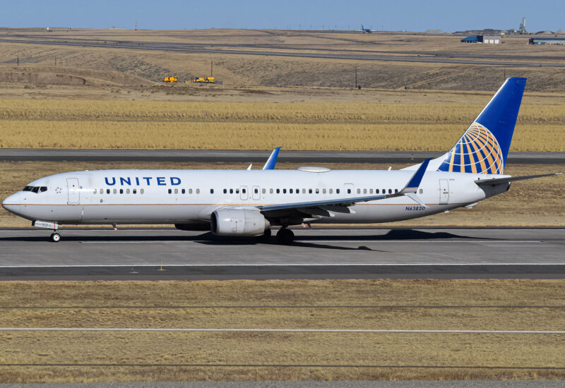Photo of N63820 - United Airlines Boeing 737-900ER at DEN on AeroXplorer Aviation Database