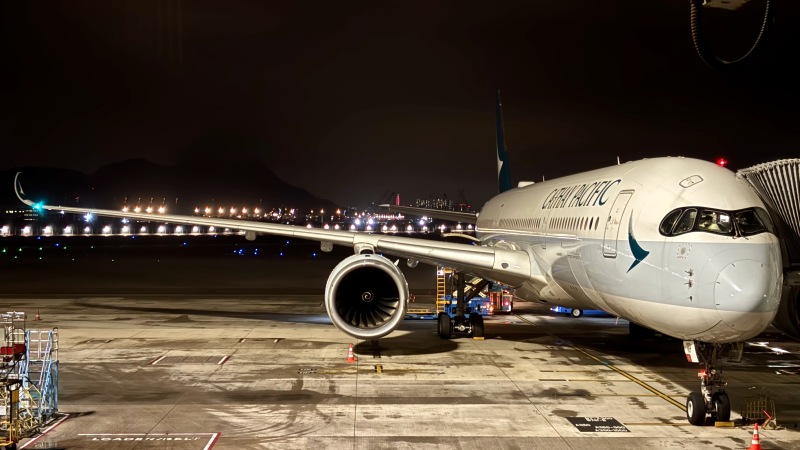 Photo of B-LRP - Cathay Pacific Airbus A350-900 at HKG on AeroXplorer Aviation Database